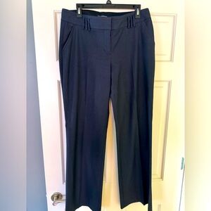 Express Editor navy plaid trouser dress pants. EUC size 10